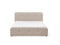 RENNES - Bed met opbergruimte - Beige - 140 x 200 cm - Polyester