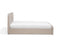 RENNES - Bed met opbergruimte - Beige - 140 x 200 cm - Polyester