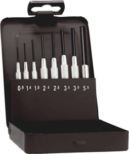 Rennsteig Werkzeuge Pendrijvers met huls set metalen cassette 457 100 5