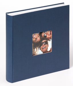Walther Design FA-208-L Fun - Fotoalbum - 30 x 30 cm - Blauw - 100 pagina's