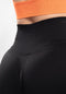 Gorilla Wear Olivia Seamless Leggings - Hoog Getailleerd - Scrunch Body Contouring - Zwart - XS/S