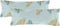 Set van 2 kussenslopen Foliage Mint | Blanc