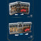 Reobrix 66031 Treinstation Bouwstenen Set - 3061 Onderdelen MOC, Magische Wereld Serie met Lichtset
