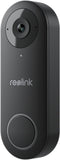Reolink videodeurbel met bel - Slimme WiFi-videodeurbel - 5 MP - 2,4/5GHz dual-band wifi - Persoonsdetectie - tweewegaudio