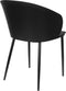 ANLI STYLE CHAIR GIGI ALL BLACK