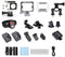 GoXtreme Vision DUO - Actioncam - 4K 60fps - Zwart