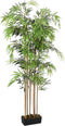 vidaXL - Kunstplant - bamboe - 1095 - bladeren - 150 - cm - groen