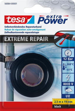 Reparatietape Tesa 56064 19mmx2 | 5m zwart