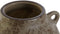 Vaas Home ESPRIT Bruin Groen Keramiek Blad van een plant 21 x 20 x 16 cm