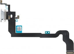 Replacement Charge/Data Connector incl. Flex Cable for Apple iPhone X Grey OEM