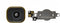 Replacement Home Button Flex Cable incl. Home Button for Apple iPhone 5C OEM