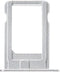 Replacement Sim Holder for Apple iPhone 5S Silver OEM