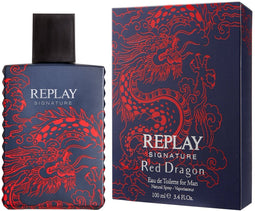 Replay Signature - Red Dragon Eau de Toilette for Men - 30 ml