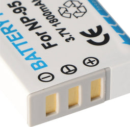 Replica-batterij geschikt voor de Fuji NP-95-batterij, FinePix F30, X100T