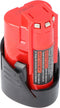 Replica-batterij geschikt voor de Milwaukee M12 B2 12V Li-Ion batterij 4932430064, 12 volt met 2500 mAh
