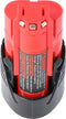 Replica-batterij geschikt voor de Milwaukee M12 B2 12V Li-Ion batterij 4932430064, 12 volt met 2500 mAh