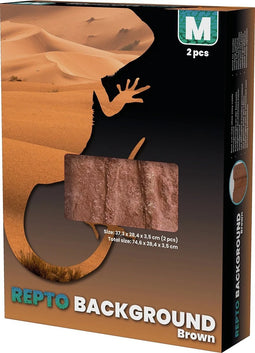 Repto Background Brown - Terrarium Achterwand