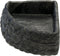 Repto Deco Corner Dish Grey - Terrarium Waterbak Hoek