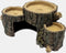 Repto Deco Triple Trunk - Kunststof Boom Decoratie