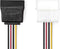 Nedis CCGP73500VA015 - Stroomkabel - Molex naar SATA - 15 cm
