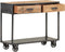 vidaXL - Wandtafel - 90x35x74 - cm - massief - gerecycled - hout