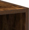 vidaXL - Hangkast - 20x29,5x60 - cm - bewerkt - hout - gerookt - eikenkleurig