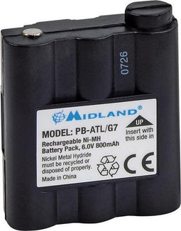RESERVEBATTERIJ Ni-MH 800mAh voor ALN004 & ALN020 (Midland G7)
