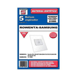 Reservezak voor Stofzuiger Tecnhogar 915660 (5 uds)