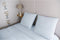 DODO medium kussen 60x60 cm - Anti-insecten-, anti-mijtbescherming - 550 gr - Wit - Made in France