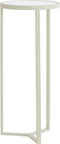 Retiro pilaar Ø35x80 cm - rib glas/crème