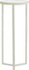 Retiro pilaar Ø35x80 cm - rib glas/crème