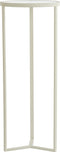 Retiro pilaar Ø40x100 cm - rib glas/crème