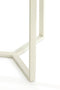 Retiro pilaar Ø40x100 cm - rib glas/crème