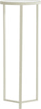 Retiro pilaar Ø40x100 cm - rib glas/crème