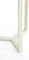 Retiro zuil Ø30x60,5 cm - helder rib glas/crème