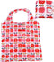 Retro appel opvouwbaar boodschappen tasje recycled PET - Rex London
