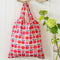 Retro appel opvouwbaar boodschappen tasje recycled PET - Rex London