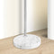 Retro design Booglamp - Staande Vloerlamp - Zilver - Opaalwit