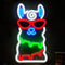 Retro Neon Verlichting – Alpaca Design – Multicolor
