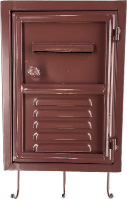 Retro Sleutelkast 2.0 - Bordeaux Rood - Rootsmann