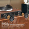 Retrolife - Platenspeler met Ingebouwde Luidsprekers - Riemaandrijving - 33/45 RPM - Vinyl - Bluetooth