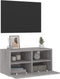 vidaXL - Tv-wandmeubel - 60x30x30 - cm - bewerkt - hout - grijs - sonoma - eikenkleur