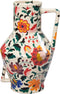 Return to Sender | Vaas Medium 30 cm Bed of flowers print handgeschilderd - Bloemenvaas