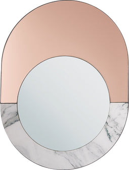 RETY - Wandspiegel - Roségoud - Glas