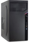 Inter-Tech IT-6505 - Micro Tower - 4 uitbreidingsslots - Zwart