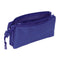 Pennenetui met 3 vakken Atlético Madrid Donkerblauw 22 x 12 x 3 cm