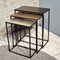 Reuring wonen salontafels Antique Tricolore Sidetable 65 Set van 3