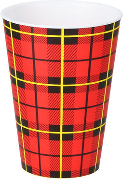 Reusable Koffiebeker Schotse ruit Scotty 180 ML