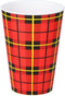 Reusable Koffiebeker Schotse ruit Scotty 180 ML