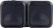 REV 0004090400 Wandcontactdoos dubbel Compleet AquaStorm Lichtgrijs, Zwart